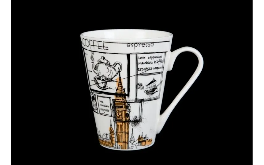 Witek Home Kubek London 300ml (żółty) Online