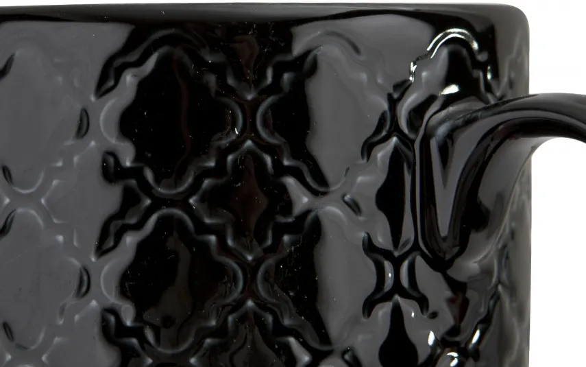 Lubiana Kubek 350ml Marrakesz czarny Outlet