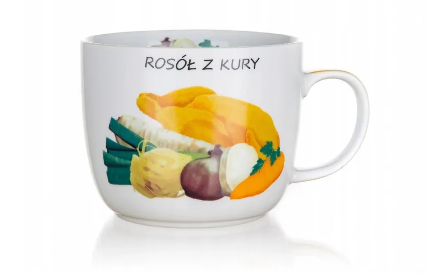 Banquet Kubek na zupę 730ml Rosół z kury Best