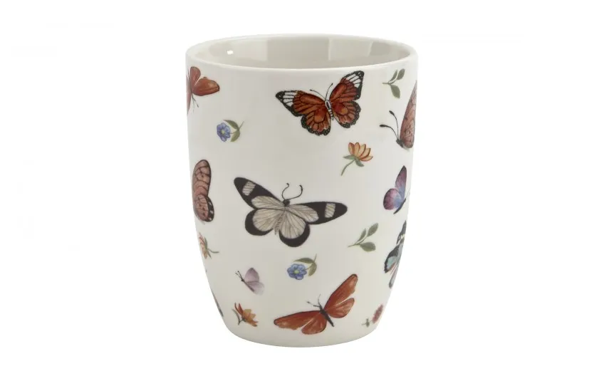 Duo Kubek porcelanowy 350 ml Butterflies Hot