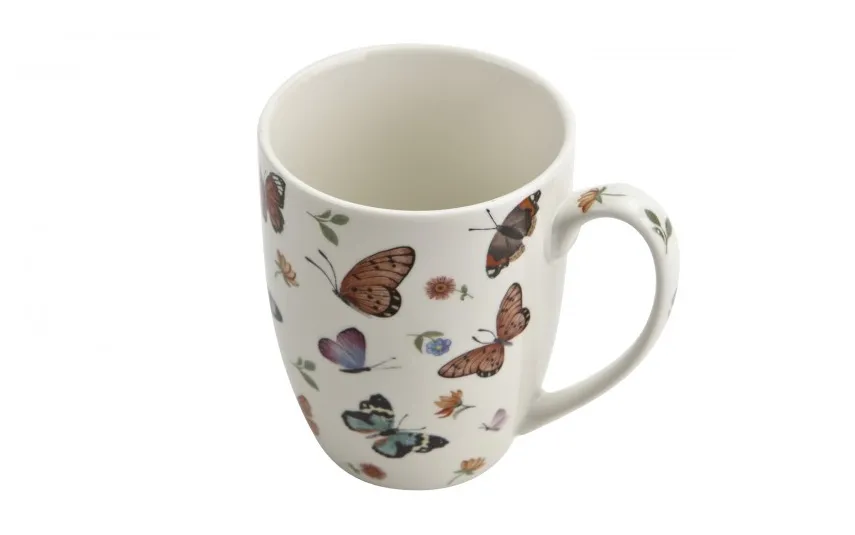 Duo Kubek porcelanowy 350 ml Butterflies Hot