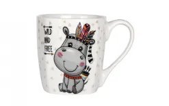 Veroni Kubek porcelanowy 300 ml Indiana Hipopotam Fashion