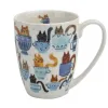 Duo Kubek porcelanowy 350 ml Koci Świat Koty w filiżankach New