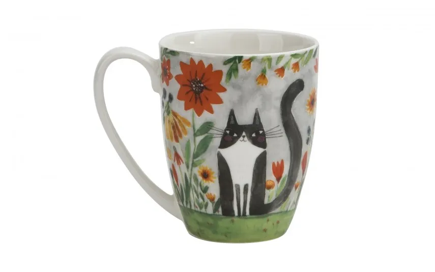 Duo Kubek porcelanowy 350 ml Koci Świat Łąka Discount