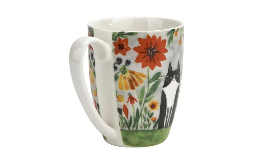 Duo Kubek porcelanowy 350 ml Koci Świat Łąka Discount