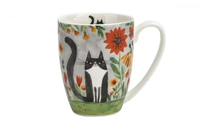 Duo Kubek porcelanowy 350 ml Koci Świat Łąka Discount