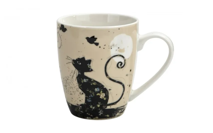 Veroni Kubek porcelanowy 360 ml Koty wzór 3 Online