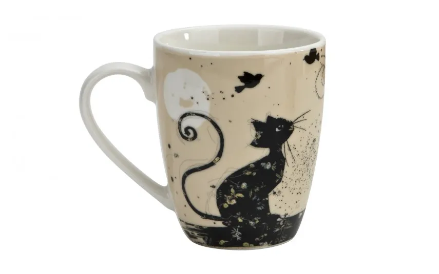Veroni Kubek porcelanowy 360 ml Koty wzór 3 Online