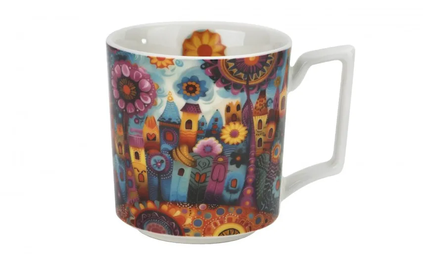 Duo Kubek porcelanowy 450 ml Modern City Hot