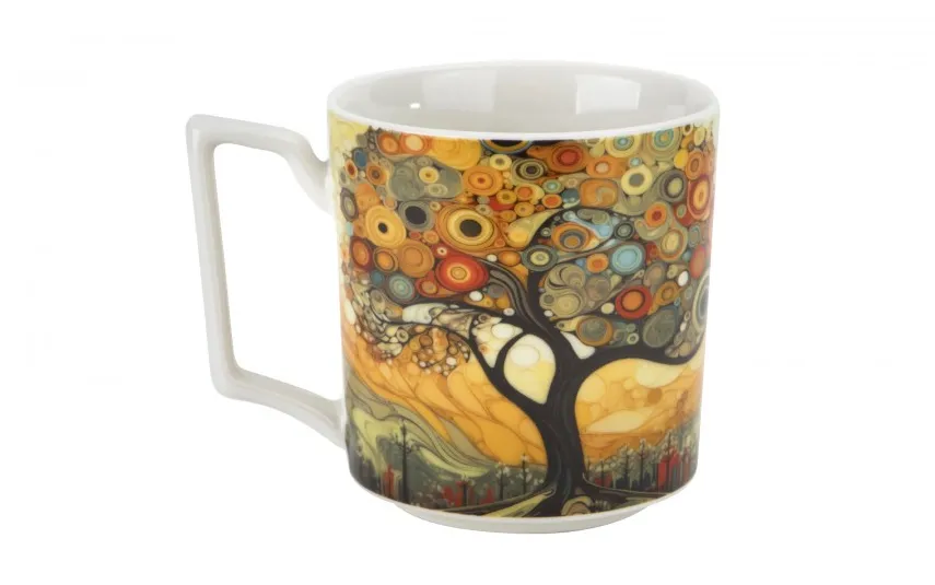 Duo Kubek porcelanowy 450 ml Modern Tree Hot