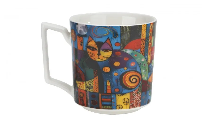 Duo Kubek porcelanowy 450 ml Modern Cat Sale