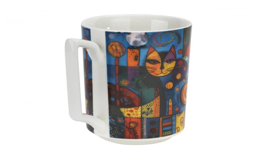 Duo Kubek porcelanowy 450 ml Modern Cat Sale