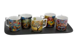 Duo Kubek porcelanowy 450 ml Modern City Hot
