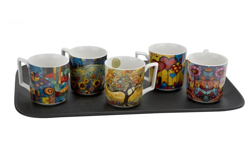 Duo Kubek porcelanowy 450 ml Modern City Hot