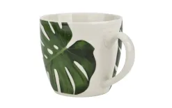 Duo Kubek porcelanowy 460 ml Monstera Clearance