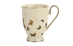 Duo Kubek porcelanowy 400 ml Motylki Best