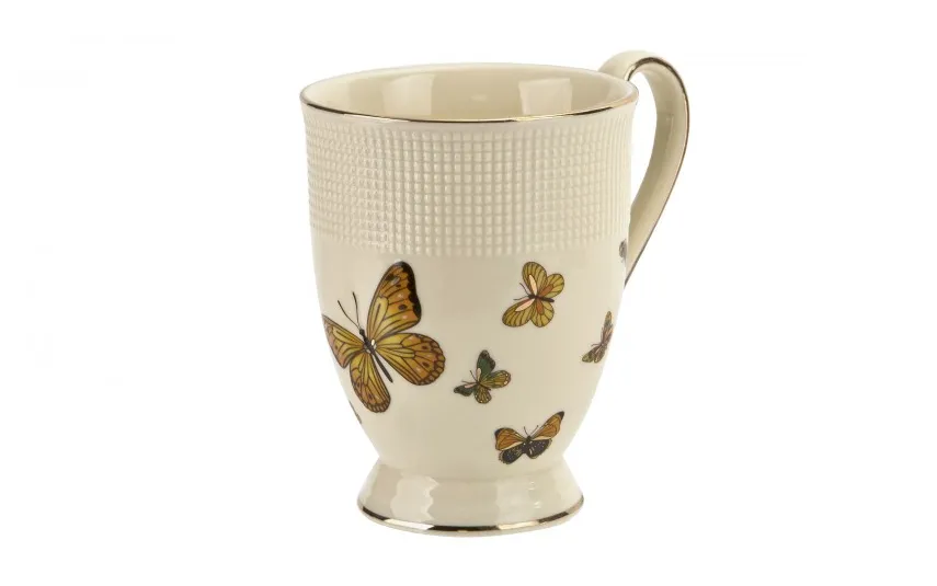 Duo Kubek porcelanowy 400 ml Motylki Best