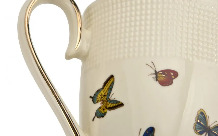Duo Kubek porcelanowy 400 ml Motylki Best