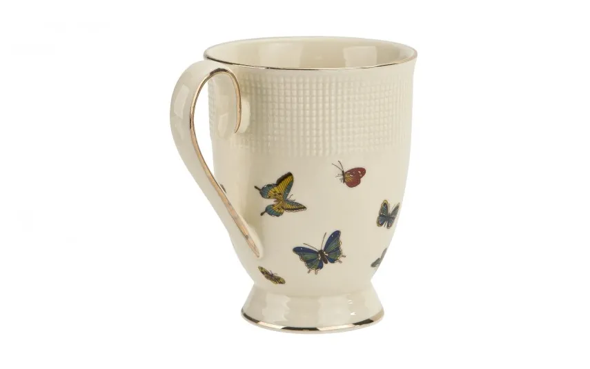 Duo Kubek porcelanowy 400 ml Motylki Best