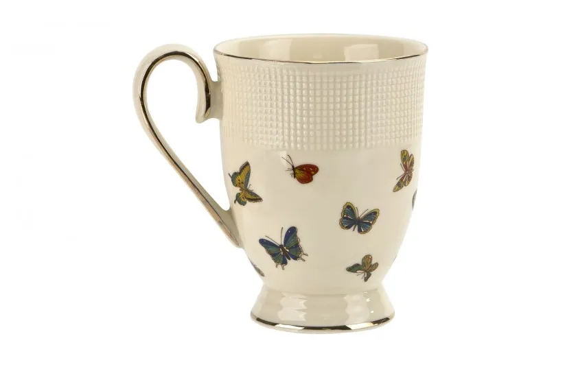 Duo Kubek porcelanowy 400 ml Motylki Best
