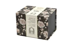 Duo Kubek porcelanowy 530 ml na stopce English Roses Black Online