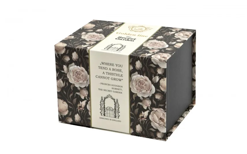 Duo Kubek porcelanowy 530 ml na stopce English Roses Black Online