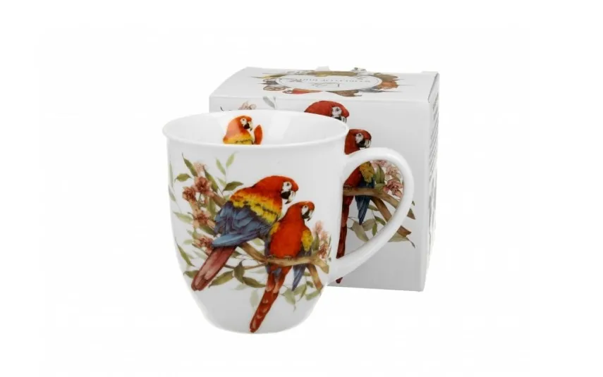 Duo Kubek porcelanowy 400 ml PAPUGI ARA Best