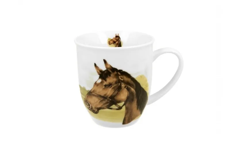 Duo Kubek porcelanowy 400 ml PORTRET KONIA Online