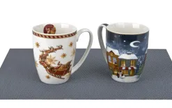 Duo Kubek porcelanowy 300 ml Santa on Sleigh Online