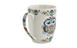Duo Kubek porcelanowy 350 ml Sowa Etno Sale