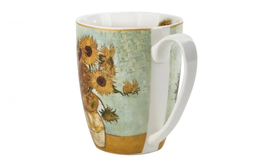 Duo Kubek porcelanowy 360 ml Sunflowers Hot