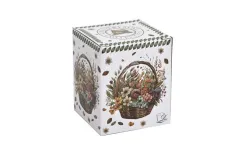 Duo Kubek porcelanowy 360 ml z zaparzaczem Kwiaty Polne Fashion