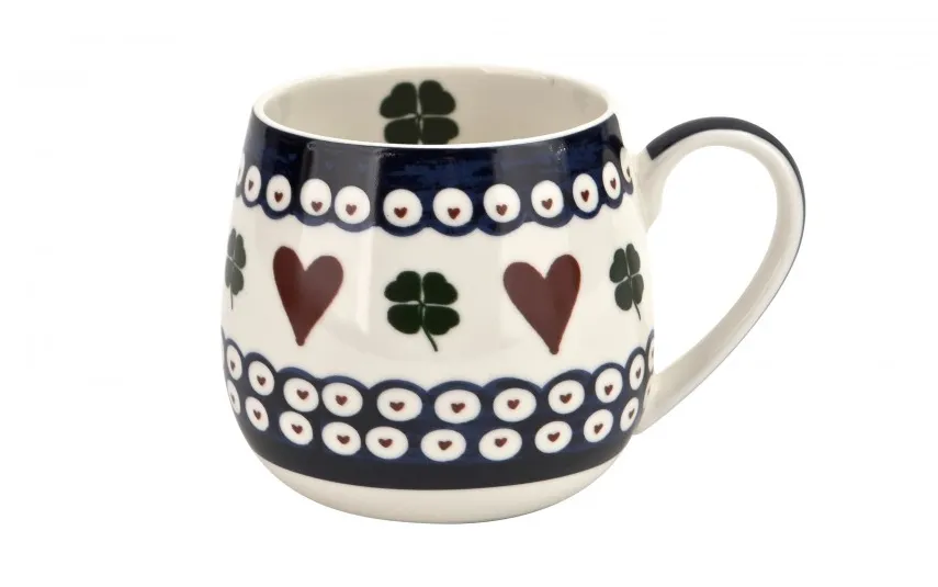 Duo Kubek porcelanowy baryłka 430 ml Indigo 3 Hot