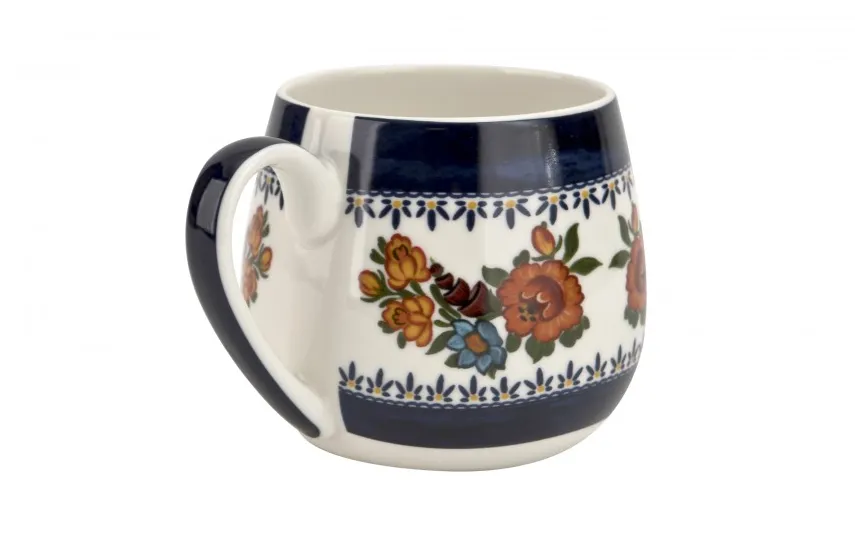 Duo Kubek porcelanowy baryłka 430 ml Indigo 2 Clearance