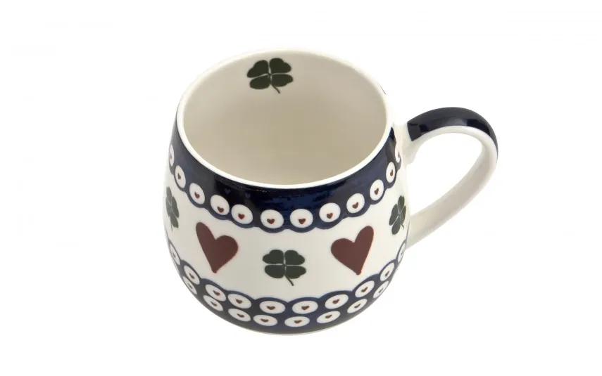 Duo Kubek porcelanowy baryłka 430 ml Indigo 3 Hot