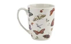 Duo Kubek porcelanowy z zaparzaczem 350 ml Butterflies Discount