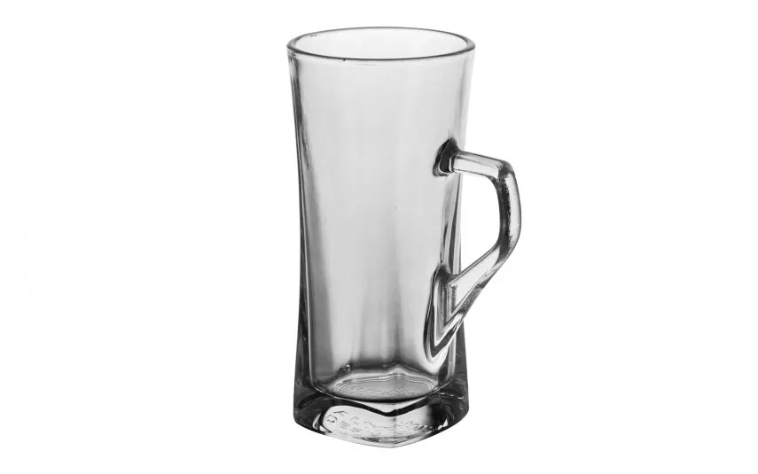 Altom Design Kubek szklany 330 ml GEO wysoki Fashion