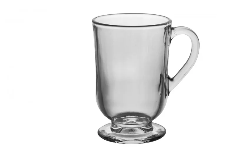 Altom Design Kubek szklany 310 ml na stopce Werona New