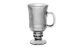 Altom Design Kubek szklany 245 ml na stopce Selena Discount