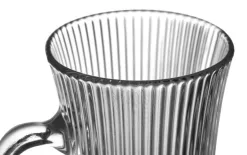 Altom Design Kubek szklany 245 ml na stopce Selena Discount