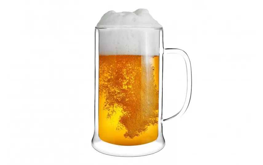 Vialli Design Kufel do piwa z podwójną ścianką 500 ml Amo 1228 Fashion