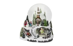 Art-Pol Kula szklana z pozytywką 16 cm Domek 139785 Online