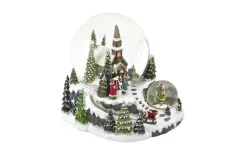 Art-Pol Kula szklana z pozytywką 16 cm Domek 139785 Online
