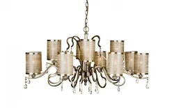 Witek Home Lampa abażurowa Lorem 12xE14 4828/8+4 Fashion
