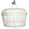Vimine Lampa bamusowa Tolouse Biała 96 cm Discount