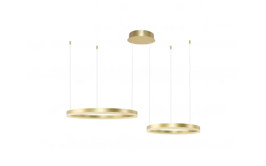 Azzardo Lampa HALO PENDANT 80+60 CCT BK + REMOTE CONTROL Discount