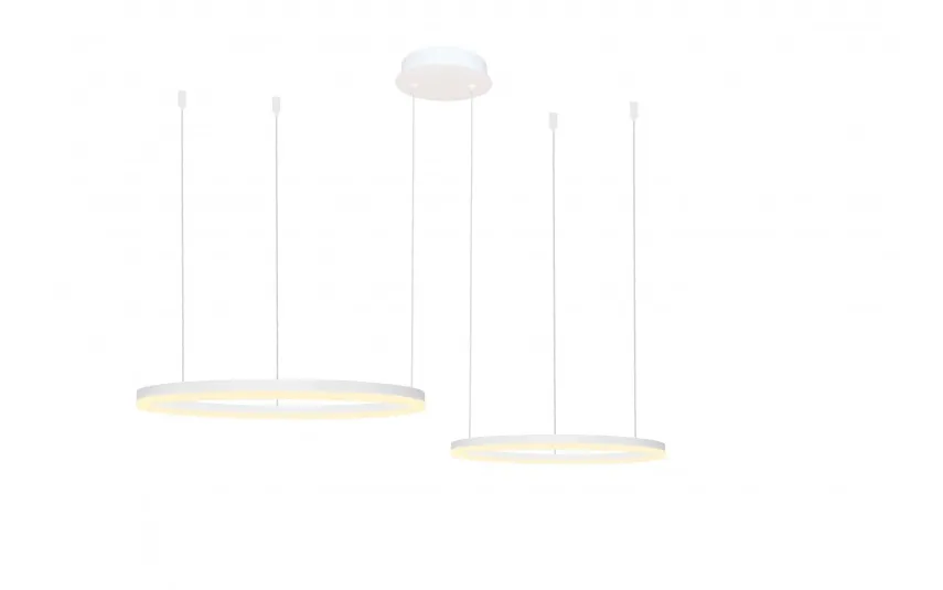 Azzardo Lampa HALO PENDANT 80+60 CCT BK + REMOTE CONTROL Discount