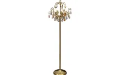 Witek Home Lampa stojąca kryształowa Fiori 5039/1F Clearance
