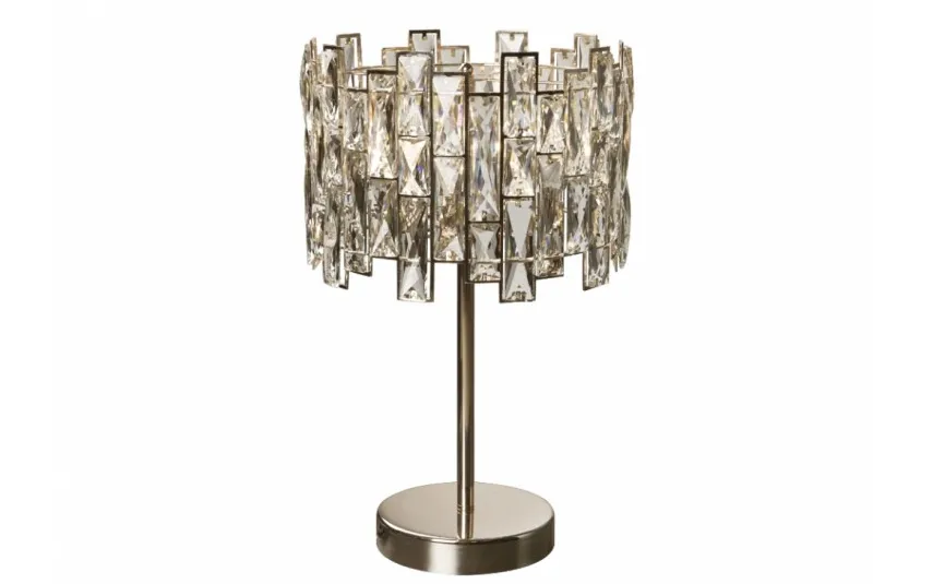 Witek Home Lampa stołowa kryształowa Jewel 60215/4T New