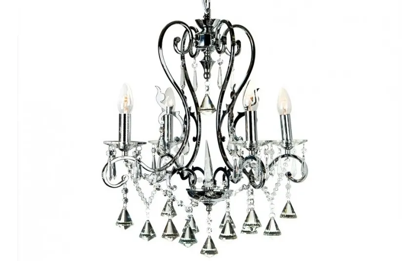 Witek Home Lampa sufitowa kryształowa Ampiro 4xE14 Outlet